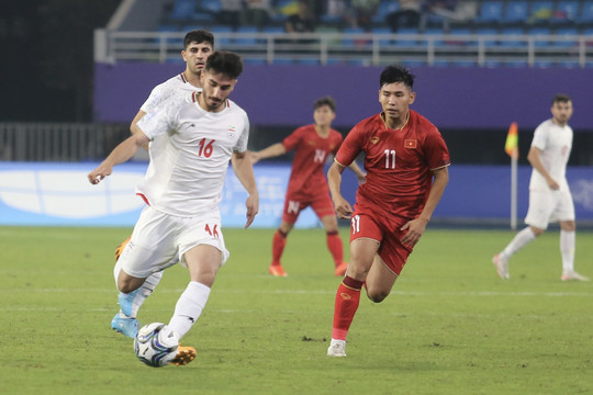 Trực tiếp Olympic Việt Nam 0-1 Olympic Iran (KT H1): Những hy vọng trong hiệp 2