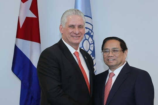 Những cái bắt tay hợp tác giữa New York của Thủ tướng Phạm Minh Chính