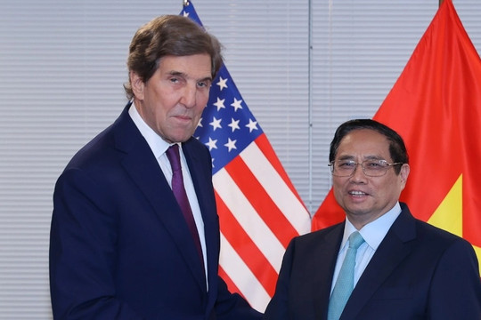 Thủ tướng gặp Tổng Thư ký Liên hợp quốc và ông John Kerry tại Mỹ