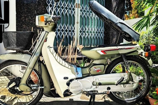 Xe cổ Yamaha hàng hiếm 35 năm tuổi, "dọn zin" giá gần 40 triệu