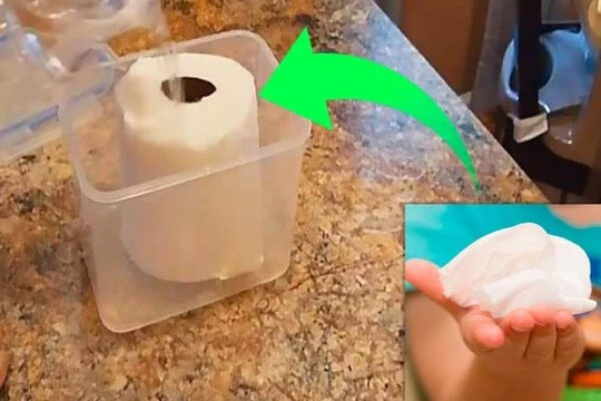 Đổ giấm trắng vào giấy vệ sinh có tác dụng gì?