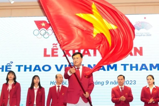 Bảng tổng sắp huy chương  Á vận hội Hàng Châu 2023: 