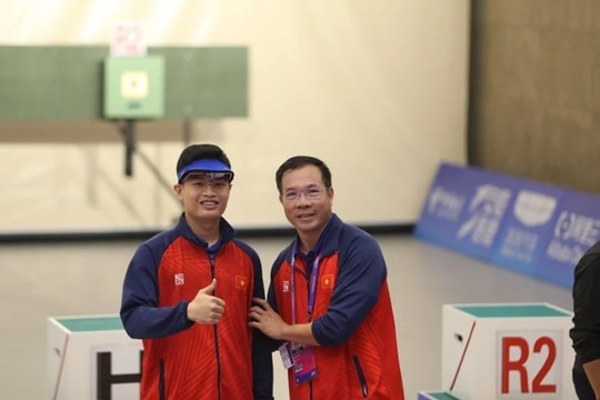 Bảng tổng sắp huy chương  Á vận hội Hàng Châu 2023: Phạm Quang Huy giành HCV ASIAD đầu tiên cho đoàn TTVN