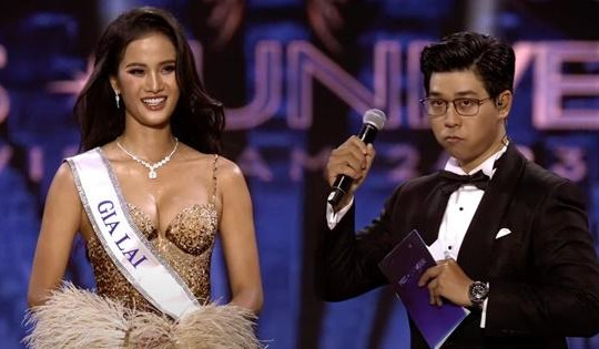 MC Vĩnh Phú lên tiếng khi bị chỉ trích sau đêm chung kết Miss Universe Vietnam 2023