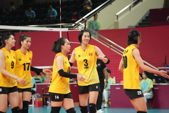 Lịch thi đấu bóng chuyền nữ Việt Nam vòng 2 ASIAD 19