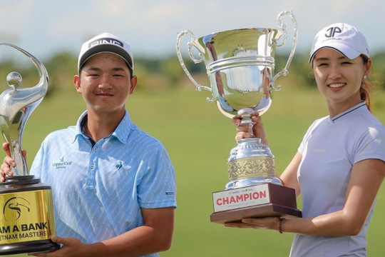 Nguyễn Anh Minh vô địch giải golf chuyên nghiệp Việt Nam 2023