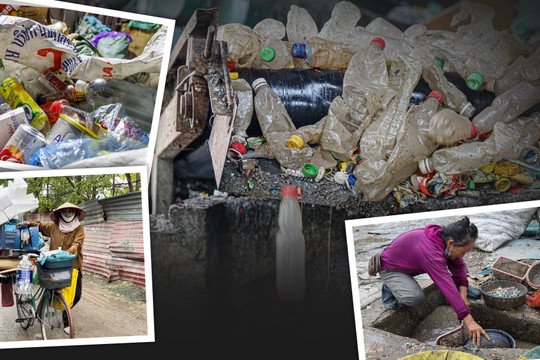 Chỉ 20% được tái chế sau sử dụng, còn triệu tấn rác thải nhựa mỗi năm đi về đâu?