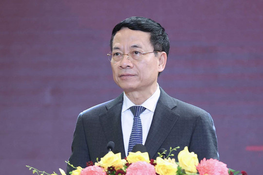 Bộ trưởng Nguyễn Mạnh Hùng nói về cơ hội lịch sử của chuyển đổi số quốc gia