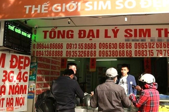 Bộ TT&TT siết SIM rác: Đại lý 'bắt tay' nhân viên nhà mạng lách luật?