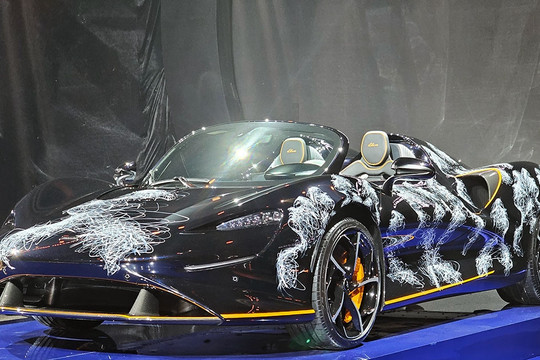 Ngắm siêu xe McLaren Elva giá gần 143 tỷ đồng vừa giao tới tay đại gia Minh Nhựa