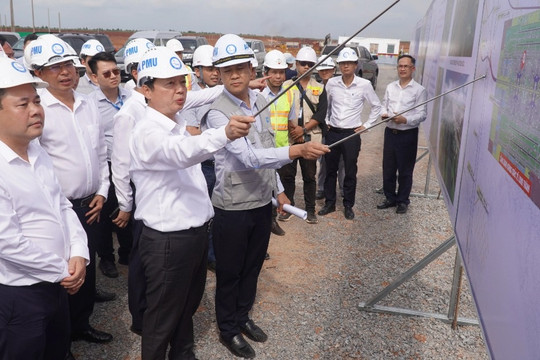 Phó Thủ tướng: Xử lý nghiêm nhà thầu yếu kém khi xây sân bay Long Thành