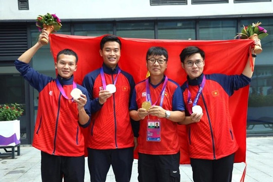 Tuyển bắn súng Việt Nam tham dự giải vô địch châu Á 2023 tại Hàn Quốc