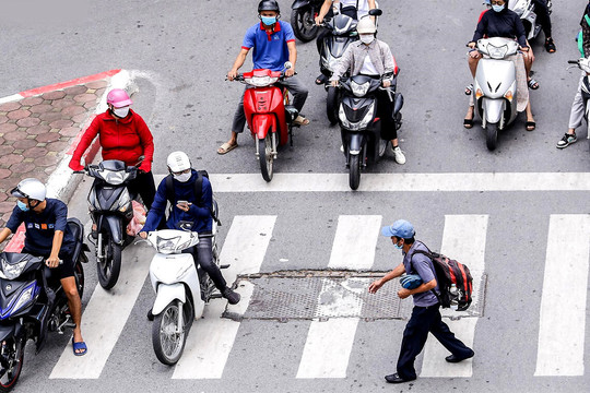 Ở Việt Nam gần như không có văn hoá nhường đường