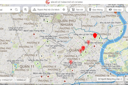 TP.HCM sẽ có bản đồ số tích hợp dữ liệu đa ngành
