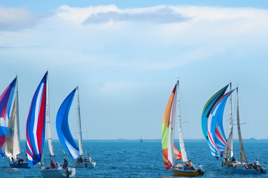 Sôi động giải đua thuyền buồm và ván chèo đứng Quy Nhơn 2023