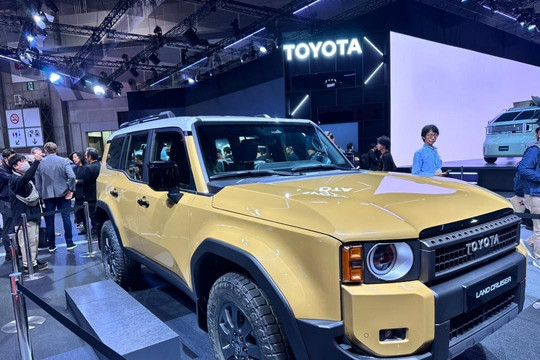 Ảnh thực tế những mẫu xe Toyota tại triển lãm lớn nhất Nhật Bản