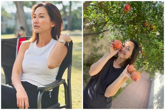 Kim Hiền sau 8 năm ở Mỹ: Sống sung túc nhưng giản dị, trẻ trung tuổi 41