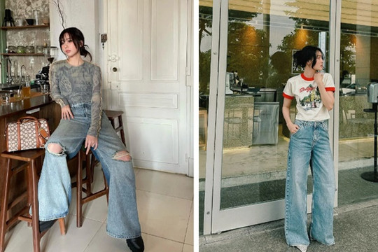 4 kiểu quần ống rộng "chiếm sóng" phong cách của các mỹ nhân Việt