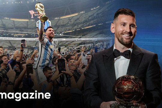 Sự nghiệp lừng lẫy của Lionel Messi và Quả bóng vàng cho quê hương