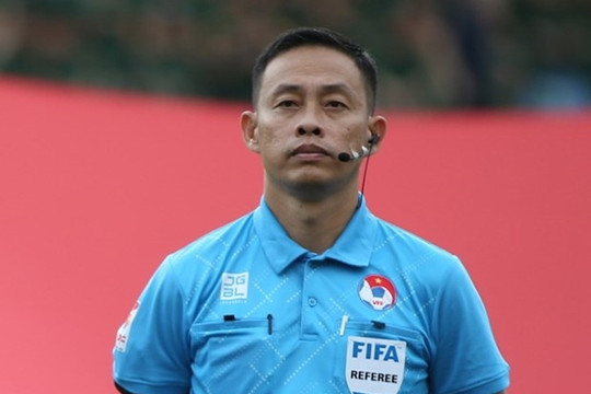 Trọng tài Ngô Duy Lân điều hành 1 trận đấu ở vòng loại 2 World Cup 2026