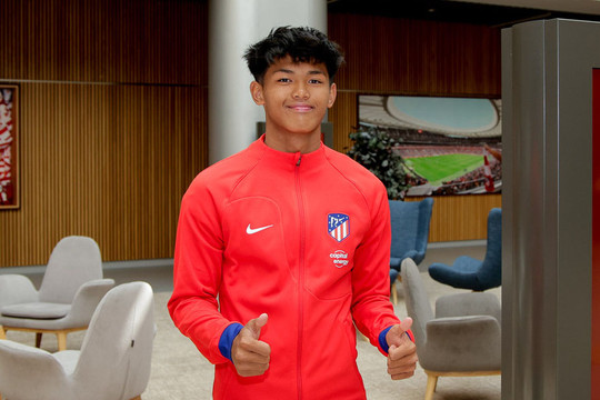 Tuyển Philippines gọi hậu vệ U19 Atletico Madrid đấu tuyển Việt Nam