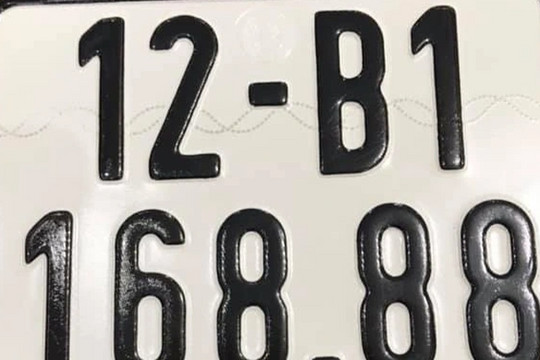 Biển xe máy 5 số có chữ cái gắn với 1 số vẫn được định danh