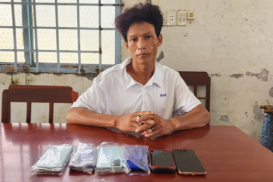 Kiên Giang: Vừa ra tù lại đi trộm điện thoại và tiền của người nhà bệnh nhân