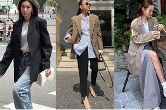 4 mẫu áo blazer làm nên phong cách mùa đông thanh lịch của sao Việt