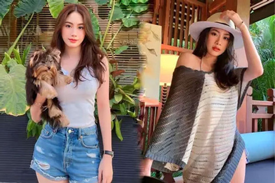 Vẻ ngoài xinh đẹp, nóng bỏng của hot girl Lào gốc Việt "gây sốt" mạng