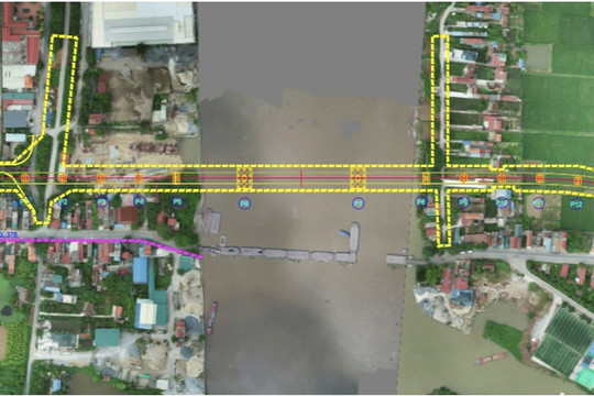 Sắp xây dựng cầu Ninh Cường trên 582 tỷ đồng vượt sông Ninh Cơ
