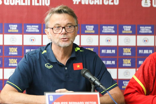 HLV Troussier đánh giá trận tuyển Việt Nam gặp Philippines tiềm ẩn bất ngờ