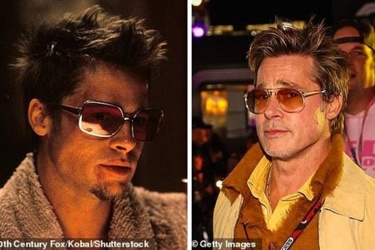 Sau 25 năm, Brad Pitt vẫn phong độ như thời đóng 'Sàn Đấu Sinh Tử'
