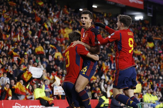 Tây Ban Nha thắng '3 sao' trận cuối vòng loại EURO 2024