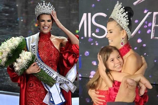 Người đẹp cực sexy có con năm 16 tuổi đoạt Hoa hậu Venezuela 2023
