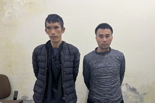 Hai phạm nhân bỏ trốn khỏi trại giam bị bắt sau 3 ngày vượt ngục