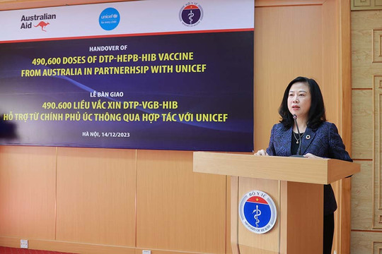 490.600 liều vaccine tiêm chủng mở rộng sắp về Việt Nam