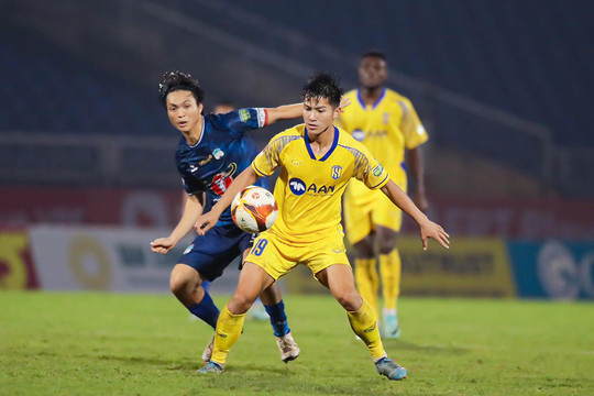 Sông Lam Nghệ An thiệt quân trận gặp TPHCM ở vòng 7 V.League 2023-2024