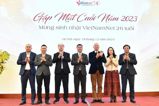 Báo VietNamNet tròn 26 năm thành lập: Hướng tới tri thức và lan tỏa
