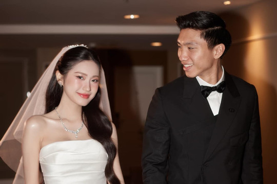 Những đám cưới đình đám của cầu thủ Việt Nam trong năm 2023