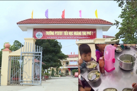 Học sinh Lào Cai bị bớt xén suất ăn: Chuyển công an tiếp tục điều tra