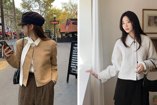 5 mẫu áo khoác công sở trẻ trung nhất, giúp chị em mặc đẹp mỗi ngày