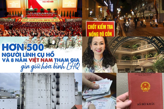 Cùng nhìn lại những sự kiện nổi bật của Việt Nam trong năm 2023