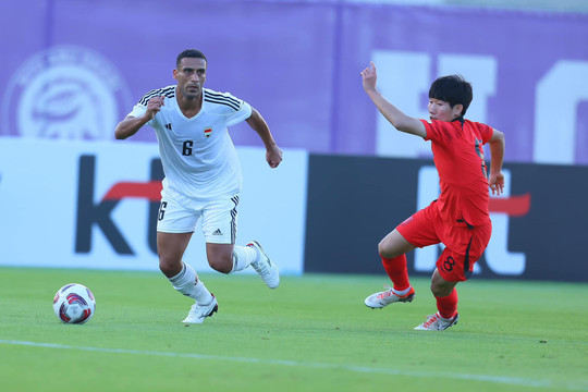 Tuyển Iraq thua tuyển Hàn Quốc trước thềm Asian Cup 2023