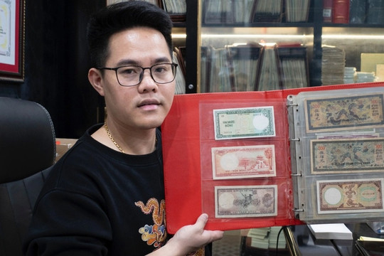 Bộ sưu tập tiền hình rồng đặc biệt của chàng trai 9x ở Hà Nội
