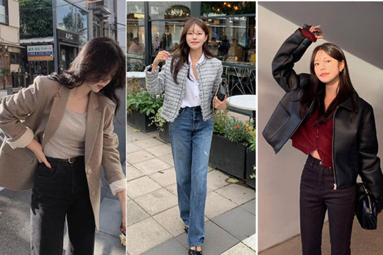 5 kiểu áo khoác phù hợp để mặc với quần jeans