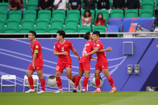 Bảng xếp hạng Asian Cup 2023: Tuyển Việt Nam xếp thứ 3 bảng D
