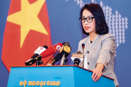 Người phát ngôn Bộ Ngoại giao nêu quan điểm của Việt Nam về việc Trung Quốc chiếm đoạt Hoàng Sa năm 1974
