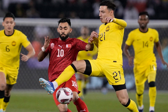 Thua đau Bahrain, Malaysia chính thức bị loại ở Asian Cup 2023