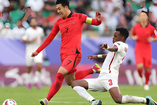 Son Heung Min ghi bàn, Hàn Quốc vất vả hòa Jordan