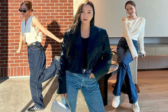 "Cao thủ" diện quần jeans Jessica Jung gợi ý loạt cách phối đồ không hề trùng lặp